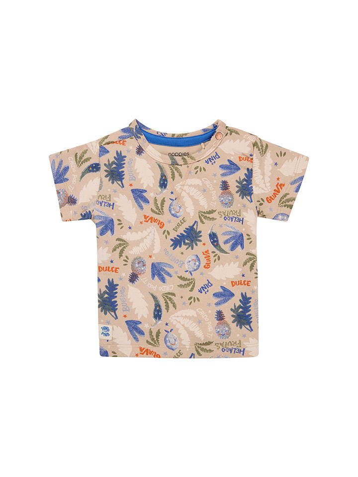 Noppies Koszulka "Ofunato" w kolorze beżowym rozmiar: 68