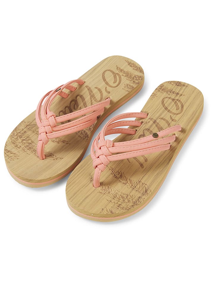 O'Neill Japonki "Ditsy" w kolorze jasnoróżowym rozmiar: 35