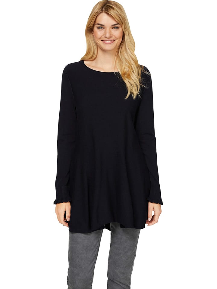 Heine Sweter w kolorze granatowym rozmiar: 42