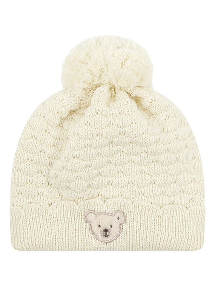 Steiff Czapka w kolorze beżowym rozmiar: 43 cm