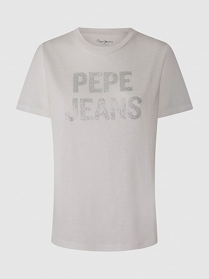 Pepe Jeans Koszulka w kolorze białym rozmiar: L