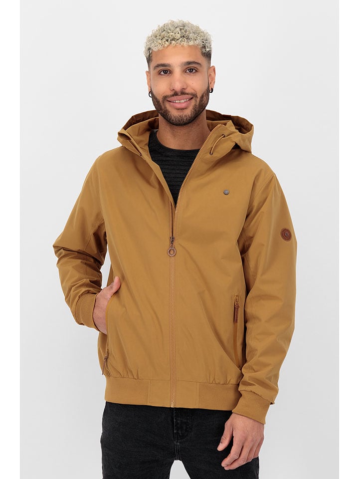 alife and kickin Kurtka przejściowa "DonAK" w kolorze musztardowym rozmiar: XXL