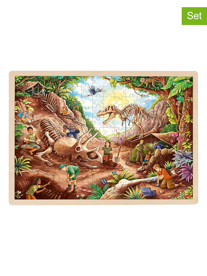 Goki 192-częściowe puzzle "Excavation" - 4+ rozmiar: onesize