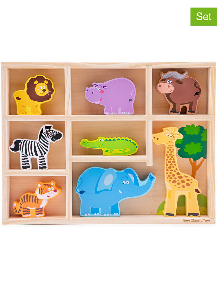 New Classic Toys Figurki (8 szt.) "Safari" - 18 m+ rozmiar: onesize
