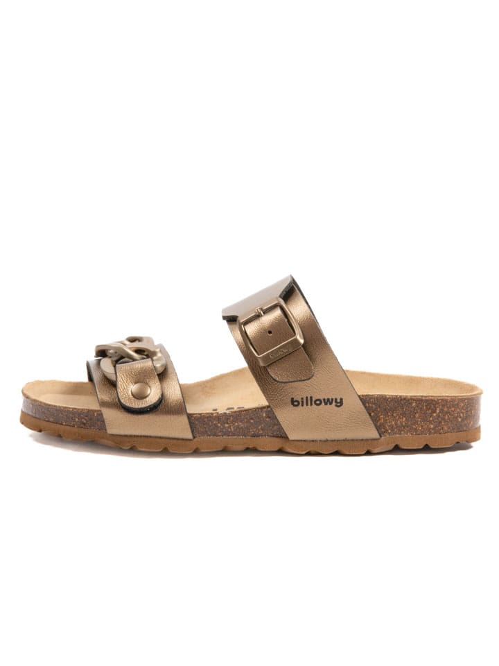 billowy Klapki w kolorze brązowym rozmiar: 37