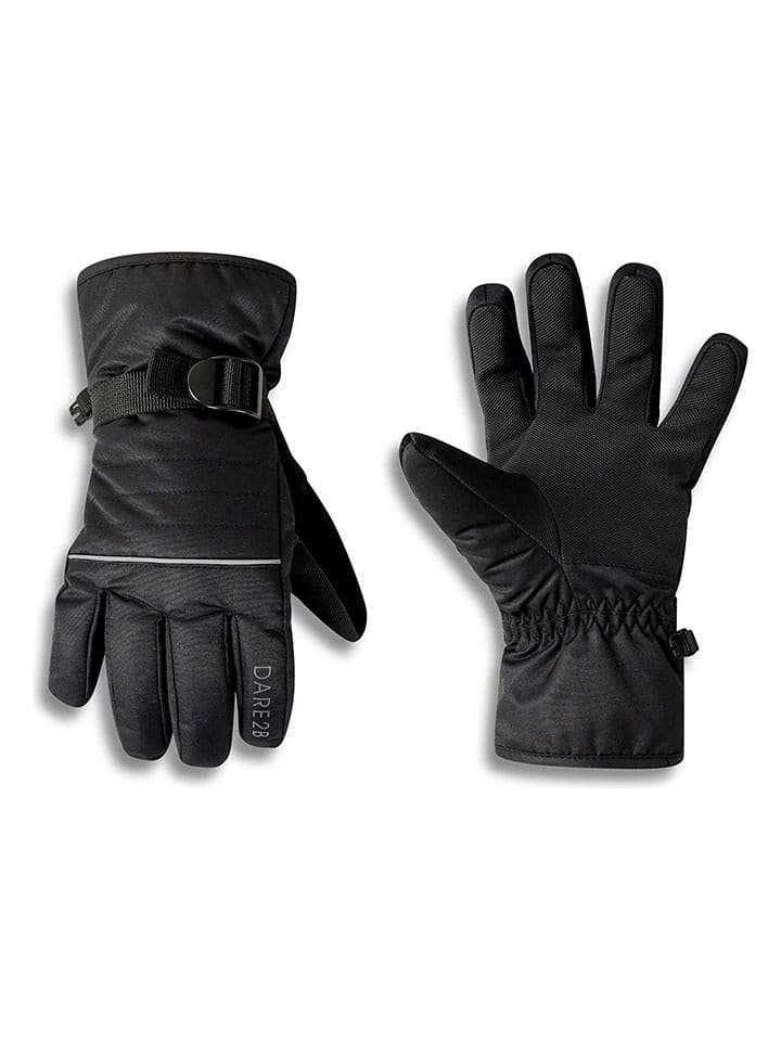Dare 2b Rękawiczki narciarskie "Glacier" w kolorze czarnym rozmiar: 152