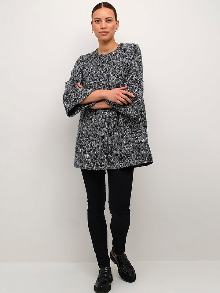 CULTURE Kardigan "Busra" w kolorze czarnym rozmiar: 34