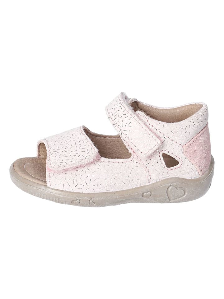 PEPINO Skórzane sandały "Taya" w kolorze jasnoróżowym rozmiar: 25