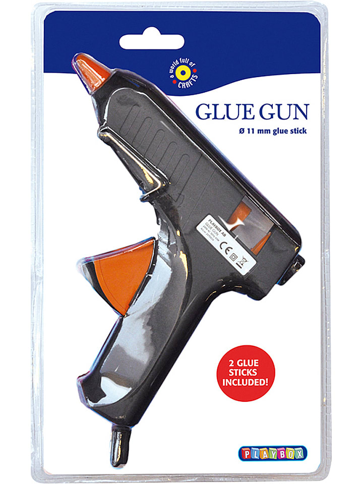 Playbox Pistolet w kolorze czarnym do kleju - 14 x 16 cm rozmiar: onesize