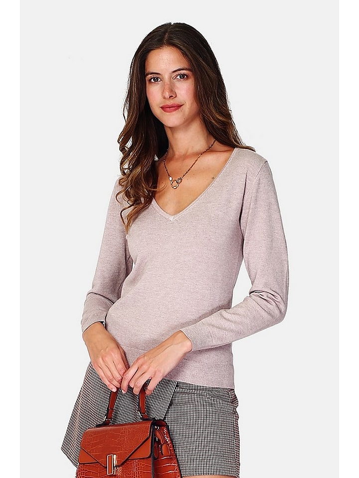 William de Faye Sweter w kolorze beżowym rozmiar: 42