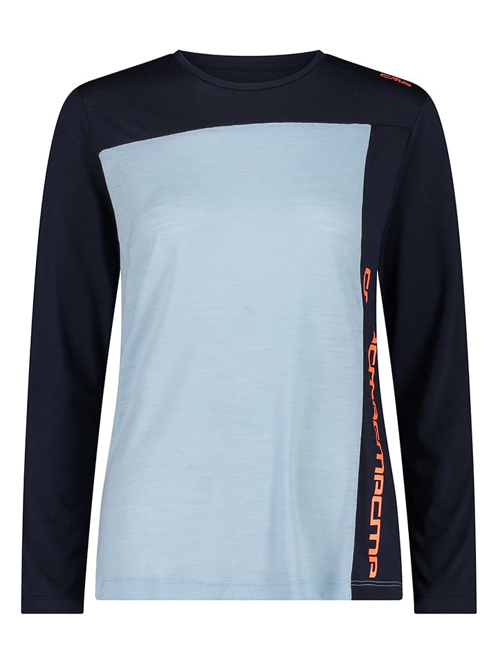 CMP Koszulka funkcyjna w kolorze granatowo-błękitnym rozmiar: 36