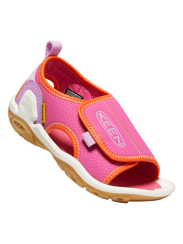 Keen Półsandały "Knotch River" w kolorze różowym rozmiar: 27/28