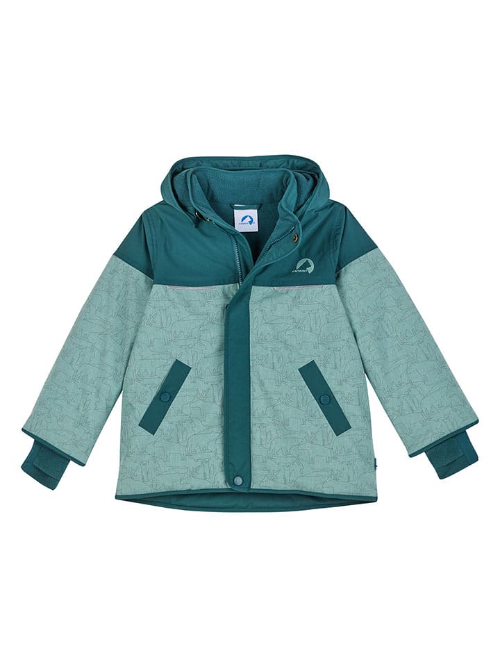 finkid Kurtka zimowa "Livo" w kolorze turkusowym rozmiar: 130/140