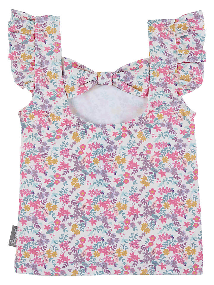 Sterntaler Koszulka kąpielowa "Flowers" w kolorze jasnoróżowym rozmiar: 92