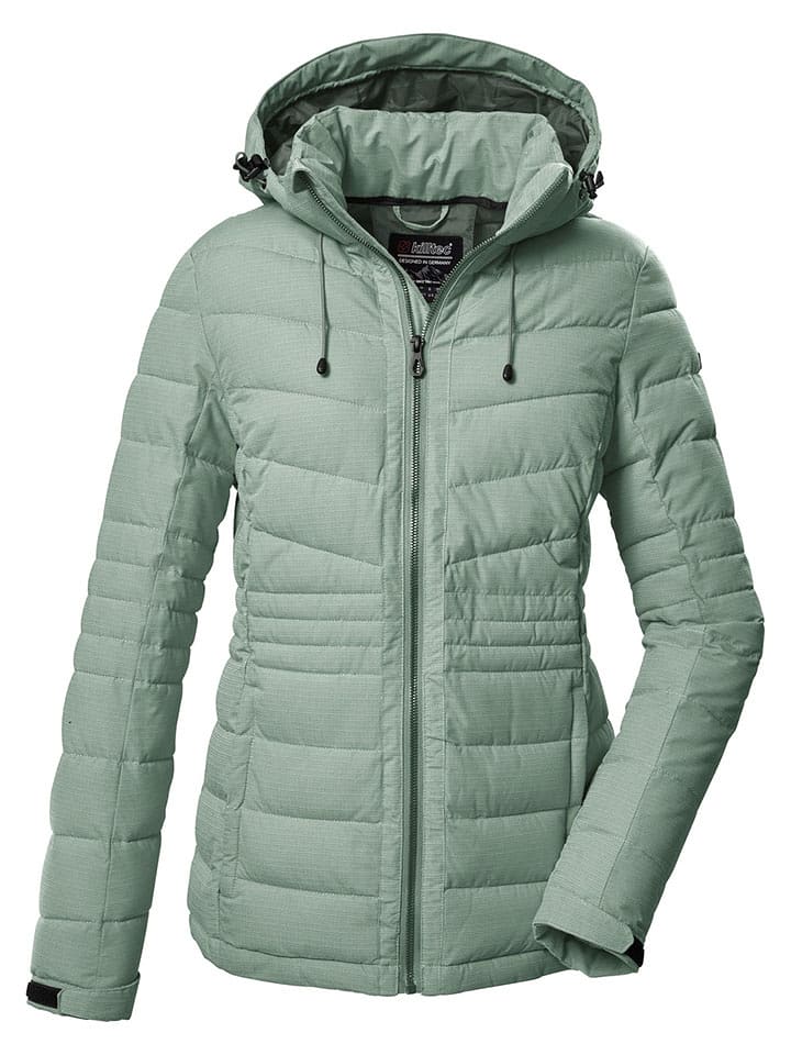 Killtec Kurtka pikowana "KOW 10" w kolorze miętowym rozmiar: 48