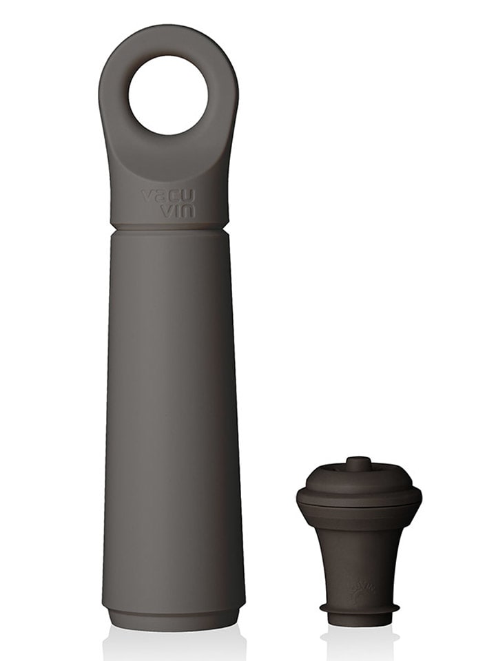 Vacu Vin 2-częściowy zestaw "Loop" w kolorze szarym rozmiar: onesize