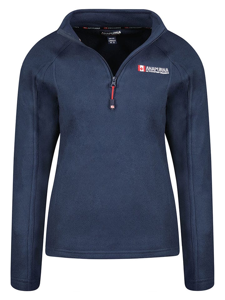 ANAPURNA Bluza polarowa "Tonneau" w kolorze granatowym rozmiar: M