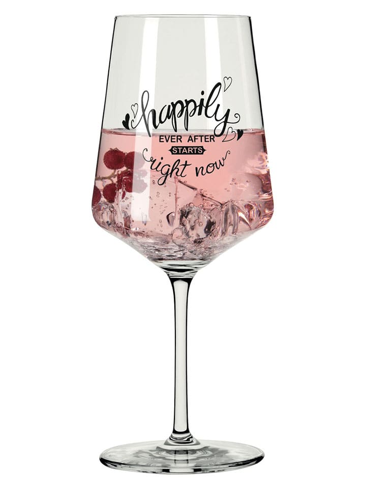 RITZENHOFF Kieliszek w kolorze czarnym do koktajli - 500 ml rozmiar: onesize