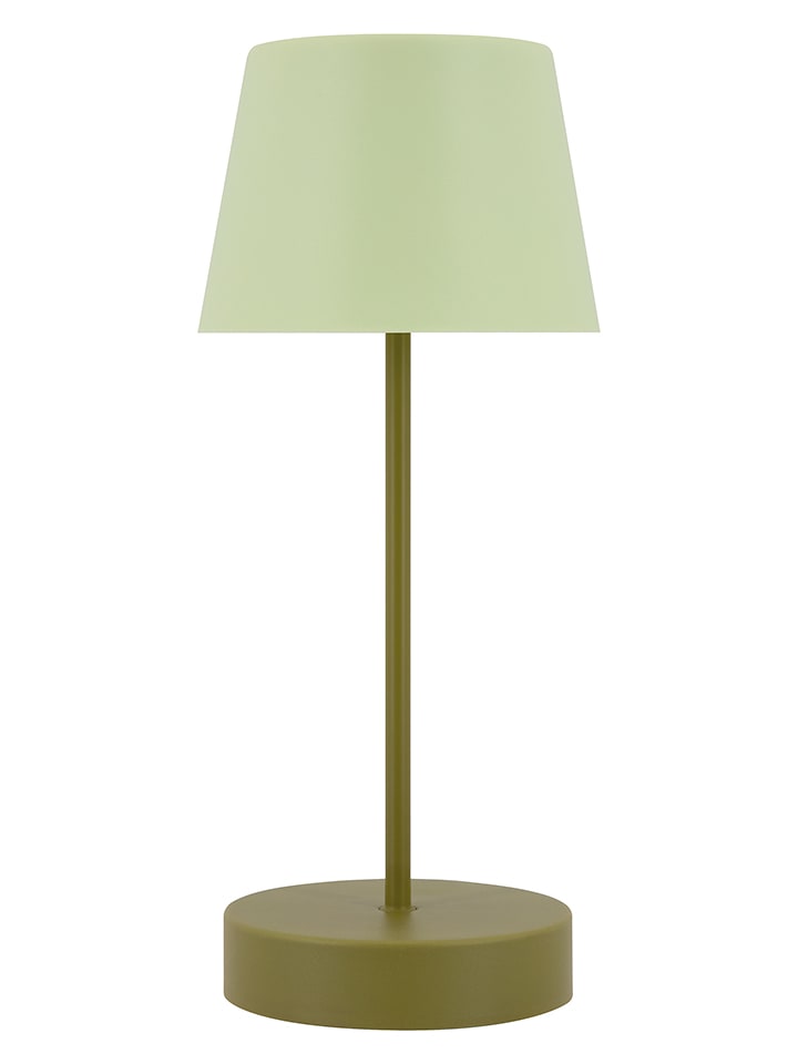 Remember Lampa stołowa LED "Oscar" w kolorze zielono-oliwkowym - wys. 33,5 x Ø 14,5 cm rozmiar: onesize