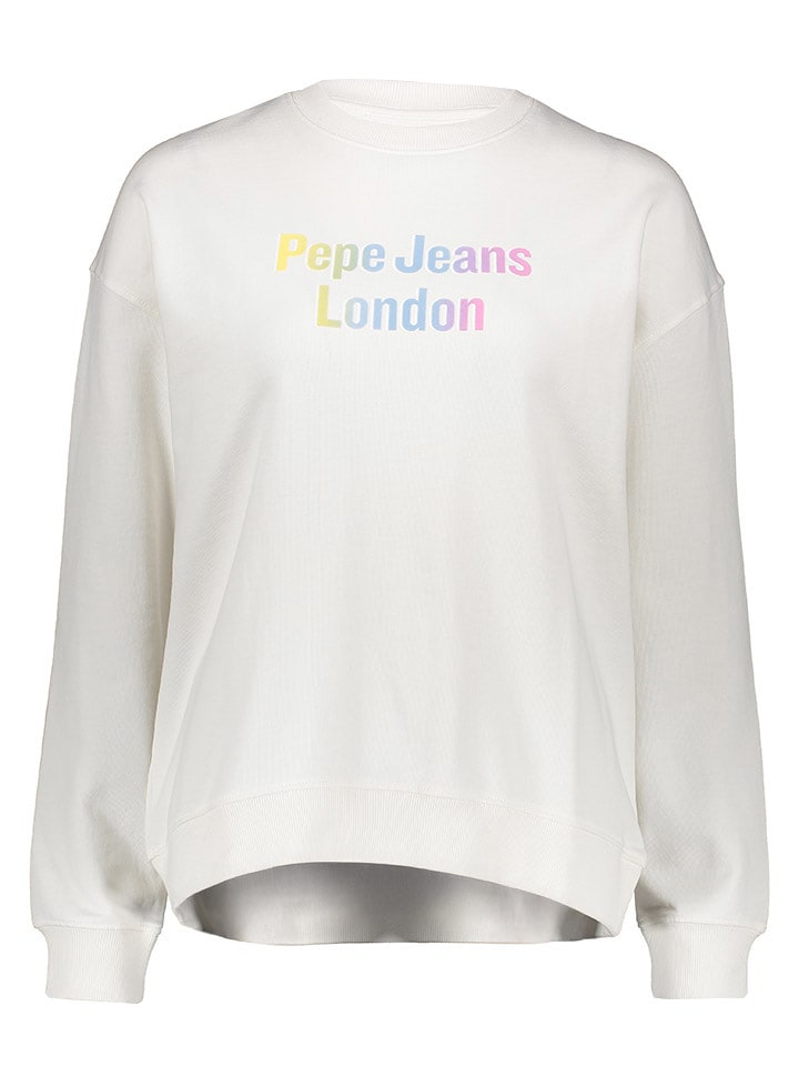 Pepe Jeans Bluza w kolorze białym rozmiar: XS