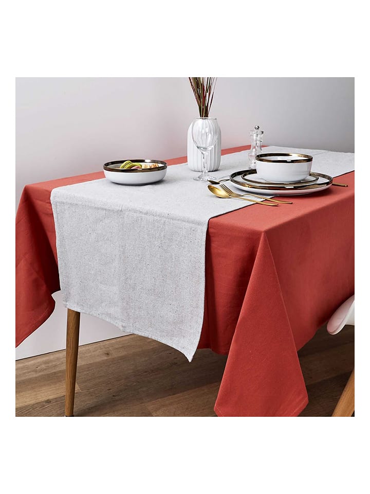 THE HOME DECO FACTORY Bieżnik w kolorze szarym - 150 x 50 cm rozmiar: onesize