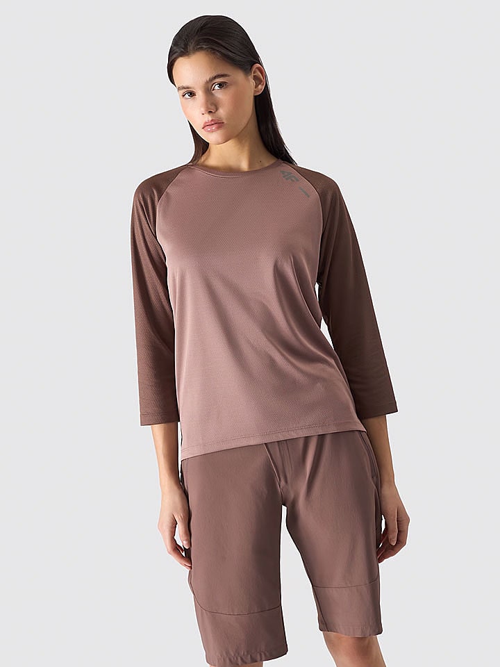 4F Koszulka sportowa w kolorze jasnoróżowym rozmiar: S