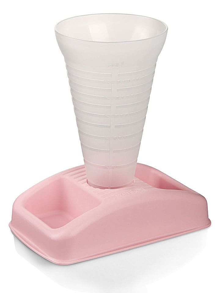 Zenker Uchwyt w kolorze jasnoróżowym na rękaw cukierniczy - 20 x 12 cm rozmiar: onesize