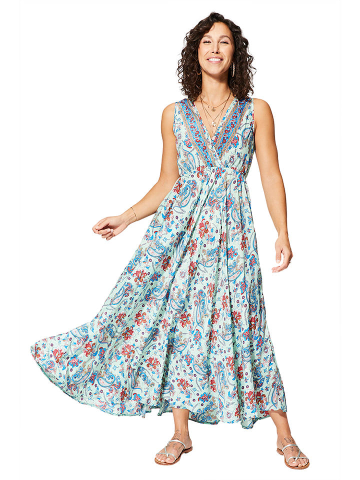 Ipanima Sukienka w kolorze białym ze wzorem rozmiar: 38/40