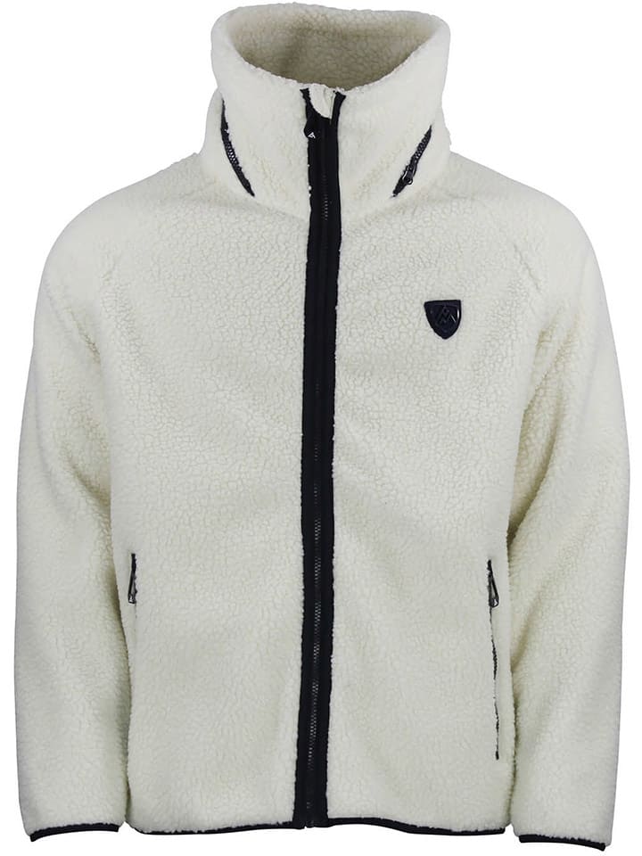 Peak Mountain Kurtka polarowa "Camay" w kolorze kremowym rozmiar: 3XL