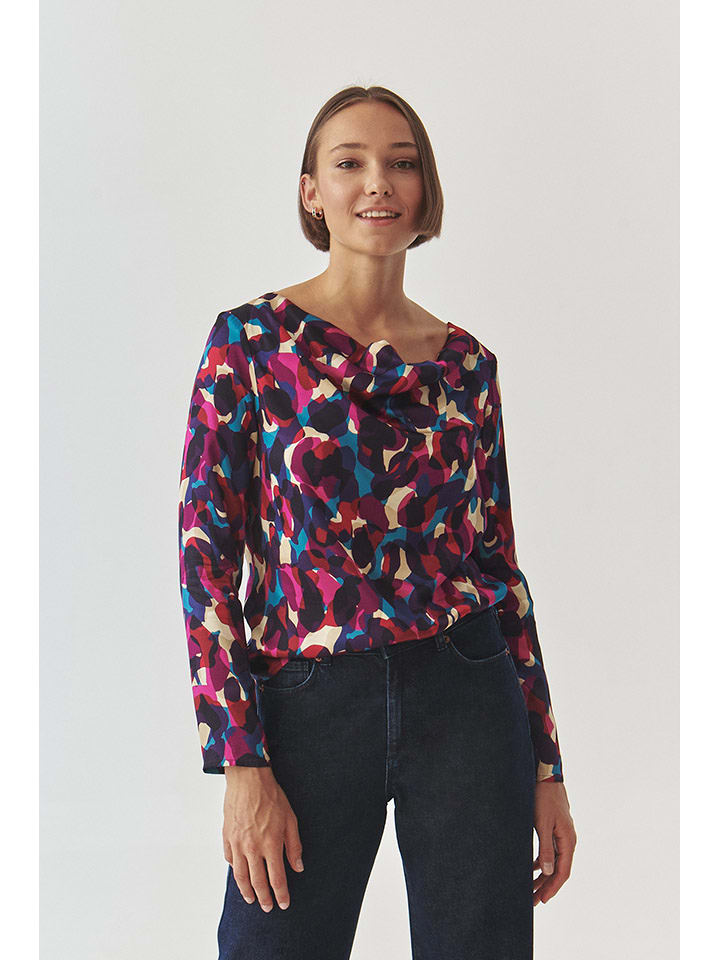 TATUUM Bluzka w kolorze granatowo-różowo-niebieskim rozmiar: 44