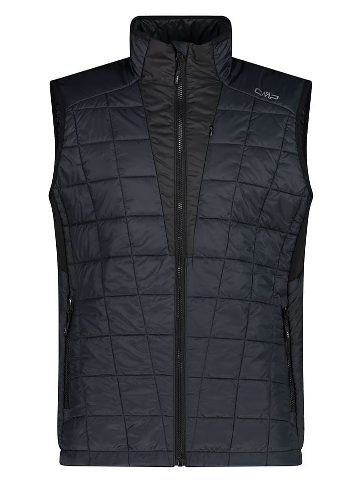 CMP Kamizelka pikowana w kolorze czarnym rozmiar: 50