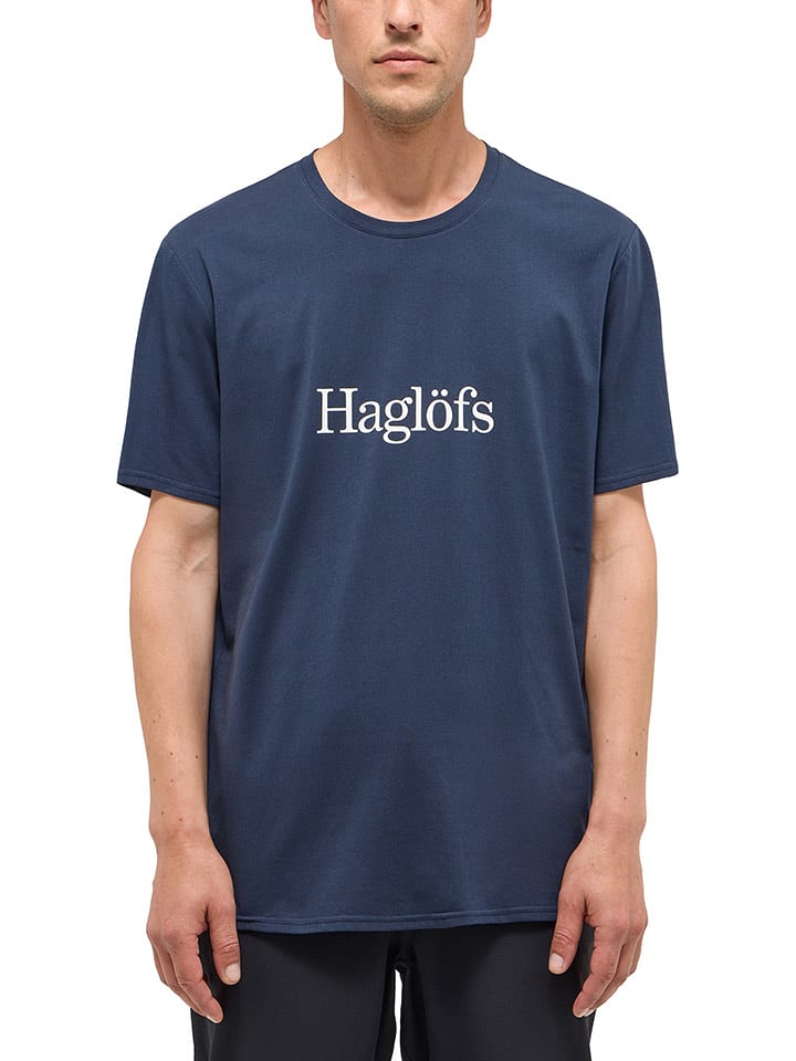 Haglöfs Koszulka "Outsiders" w kolorze granatowym rozmiar: XL