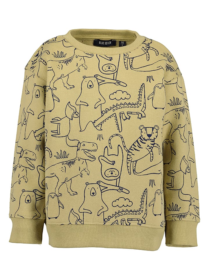 Blue Seven Bluza w kolorze żółtym rozmiar: 128