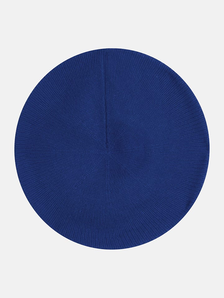 Perfect Cashmere Kaszmirowa czapka "Paris" w kolorze niebieskim rozmiar: onesize