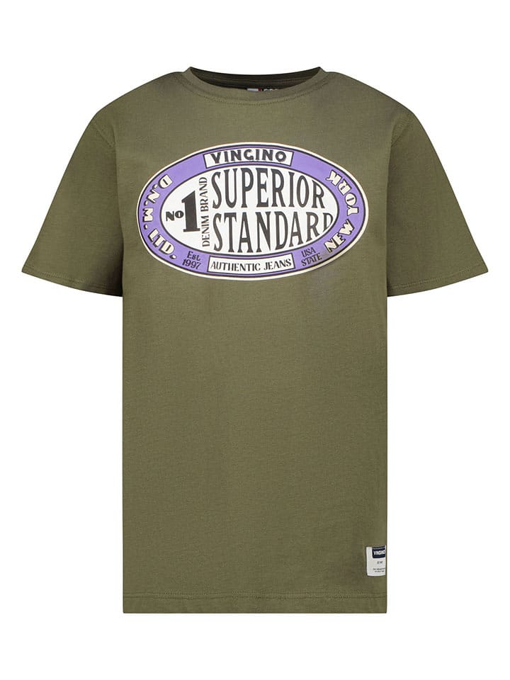 Vingino Koszulka w kolorze khaki rozmiar: 164