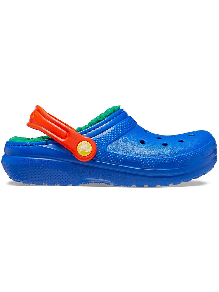 Crocs Chodaki "Blue Bolt" w kolorze niebiesko-pomarańczowym rozmiar: 19/20