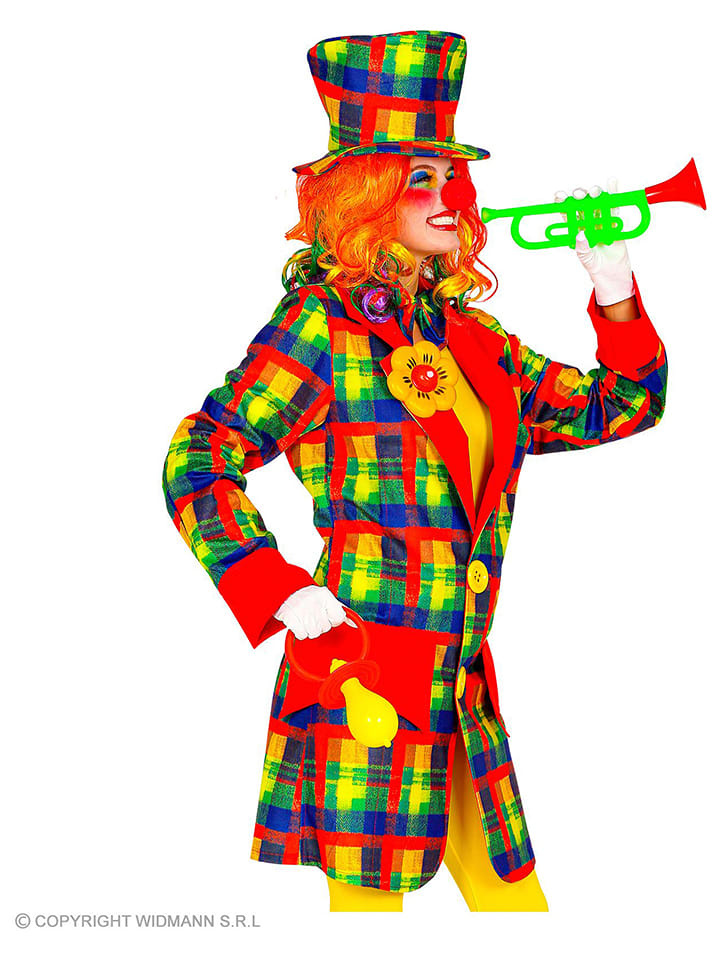 Carnival Party Góra kostiumowa "Clown" ze wzorem rozmiar: XL