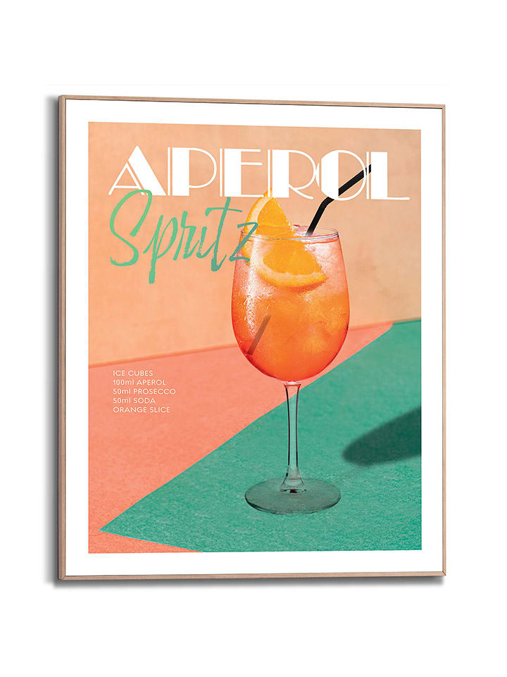 Orangewallz Druk artystyczny w ramce rozmiar: 40x50 cm