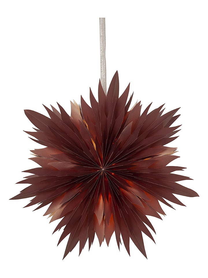 STAR Trading Gwiazda papierowa "Dis" w kolorze czerwonym - Ø 45 cm rozmiar: onesize