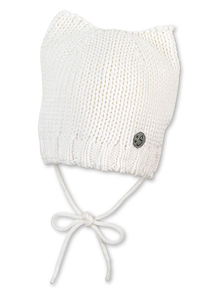 Sterntaler Czapka w kolorze białym rozmiar: 47 cm