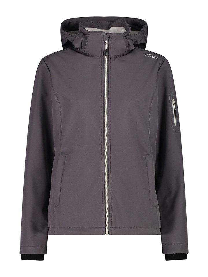 CMP Kurtka softshellowa w kolorze szarym rozmiar: 48