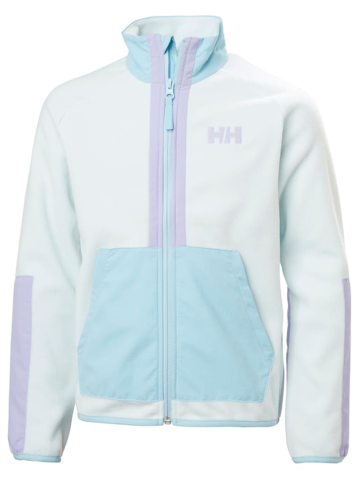 Helly Hansen Kurtka polarowa "Marka" w kolorze błękitno-biało-fioletowym rozmiar: 152