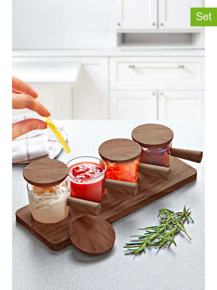 Violeta Home 5-częściowy zestaw w kolorze jasnobrązowym rozmiar: onesize