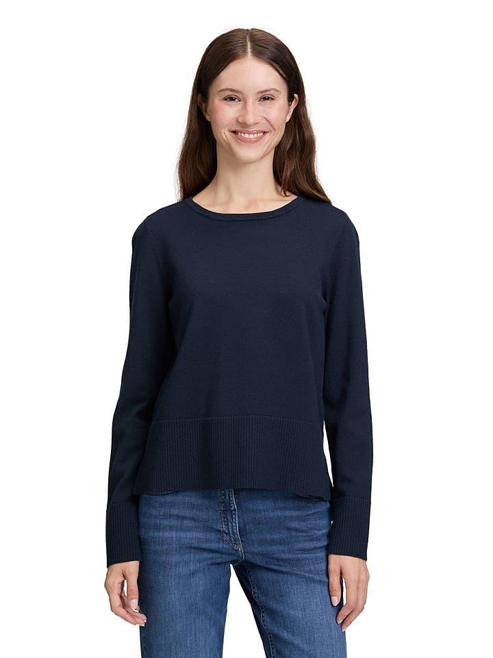 Betty Barclay Sweter w kolorze granatowym rozmiar: 36