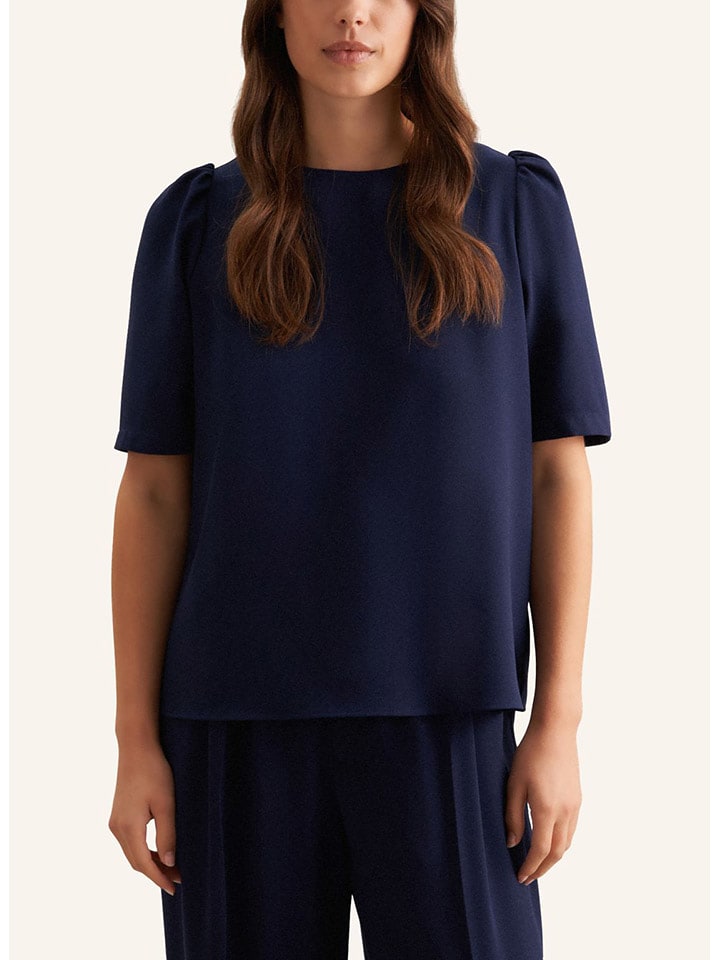 Seidensticker Bluzka w kolorze granatowym rozmiar: 36