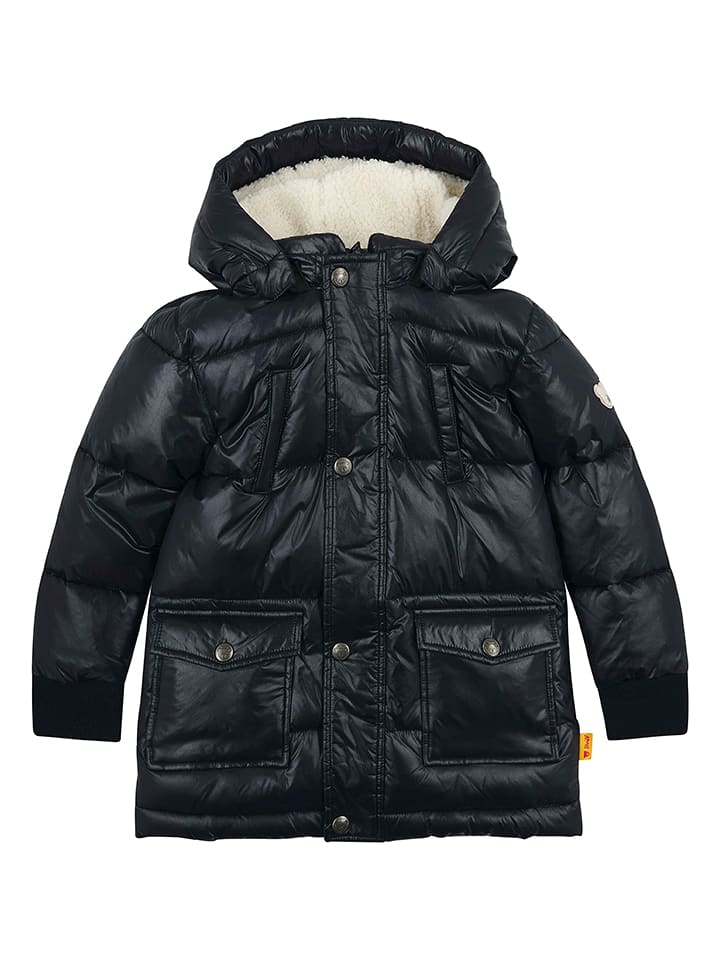 Steiff Kurtka pikowana w kolorze granatowym rozmiar: 92