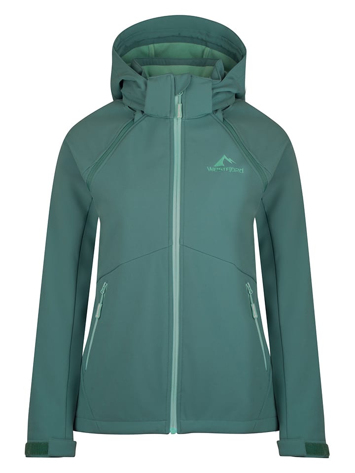 Westfjord Kurtka softshellowa 2w1 "Askja XT" w kolorze turkusowym rozmiar: XL