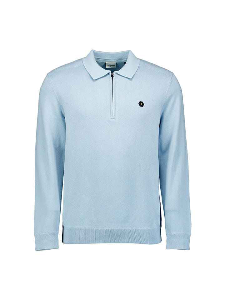 No Excess Sweter w kolorze błękitnym rozmiar: XL