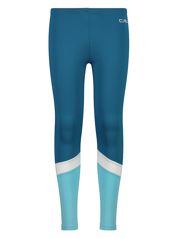 CMP Legginsy funkcyjne w kolorze niebiesko-błękitnym rozmiar: 98