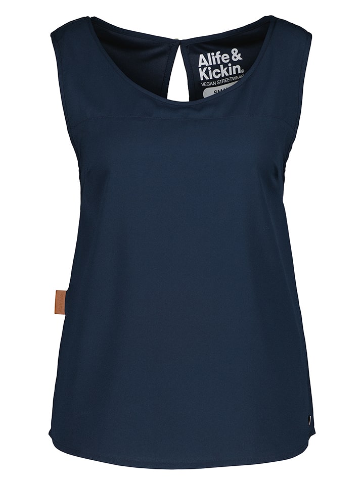 alife and kickin Top "GiuliaAK" w kolorze granatowym rozmiar: M
